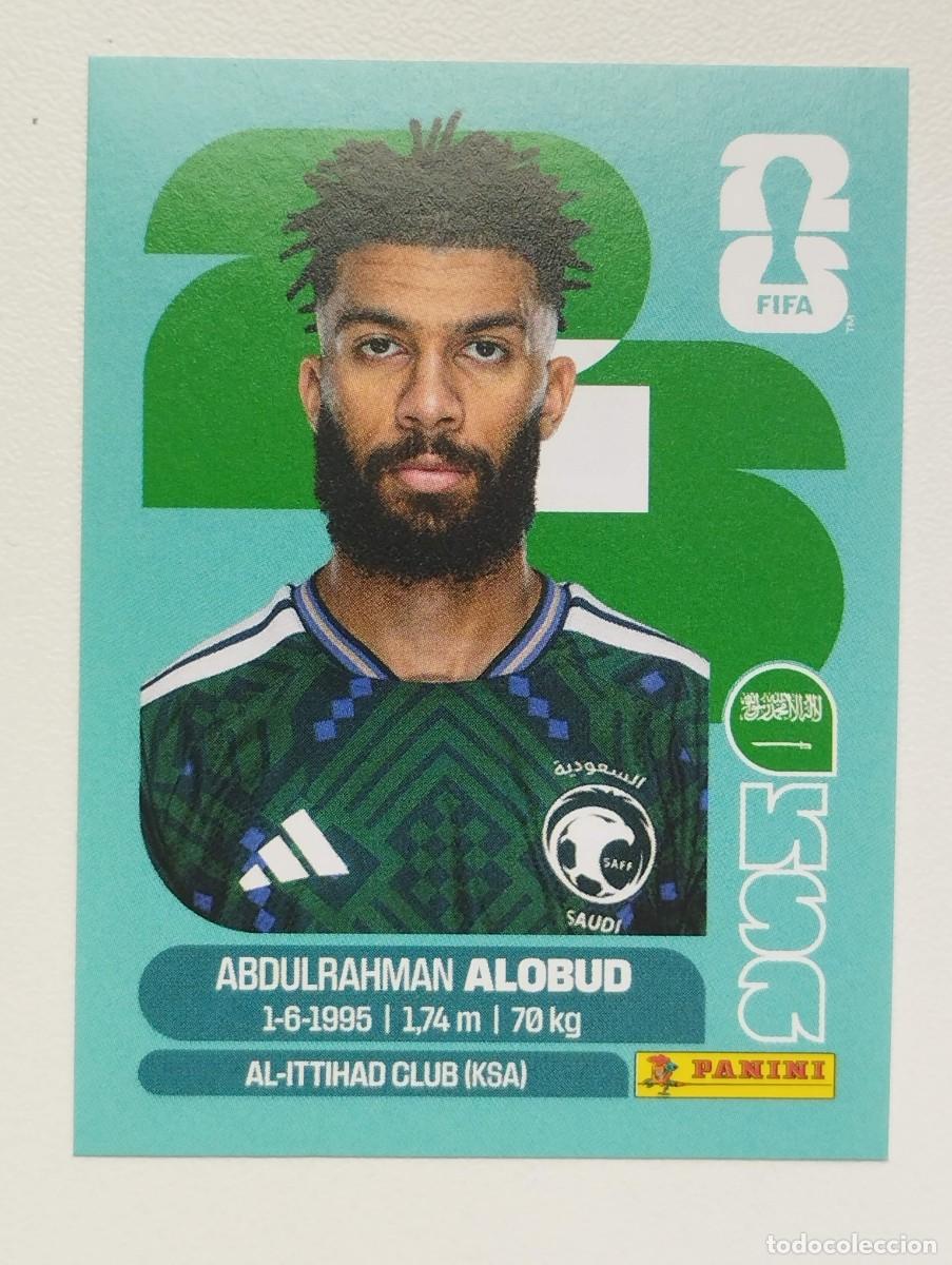 Cromos de Futebol: CROMO STICKER WORLD CUP 2026 MUNDIAL 26 PANINI ARABIA SAUDI KSA17 KSA 17 ALOBUD