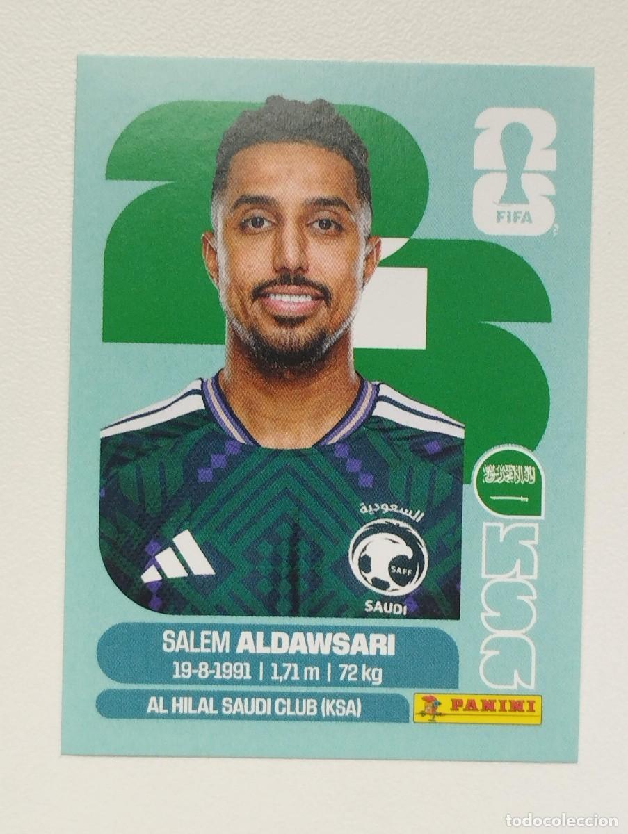 Cromos de F&uacute;tbol: CROMO STICKER WORLD CUP 2026 MUNDIAL 26 PANINI ARABIA SAUDI KSA16 KSA 16 ALDAWSARI
