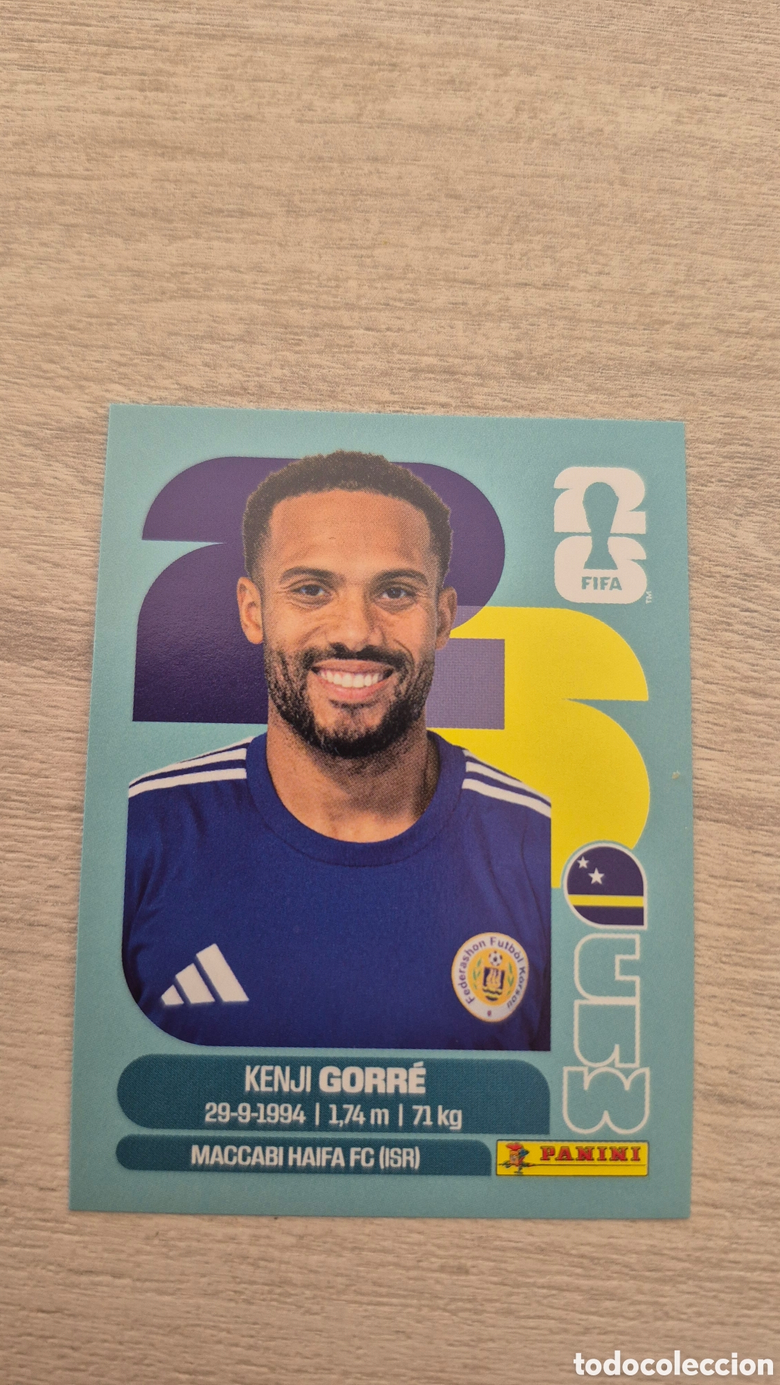 Cromos de F&uacute;tbol: CUW15 Gorre FIFA World Cup 2026