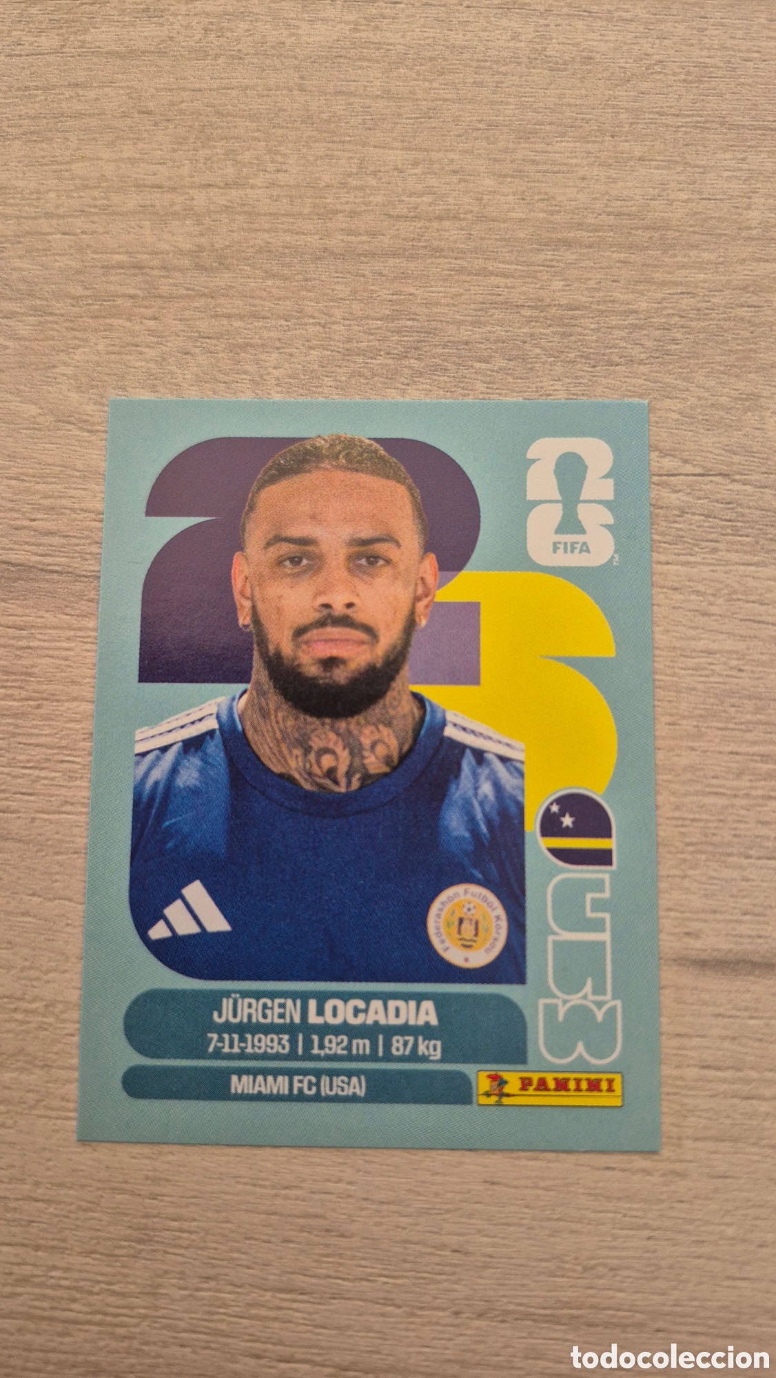 Cromos de F&uacute;tbol: CUW17 Locadia FIFA World Cup 2026