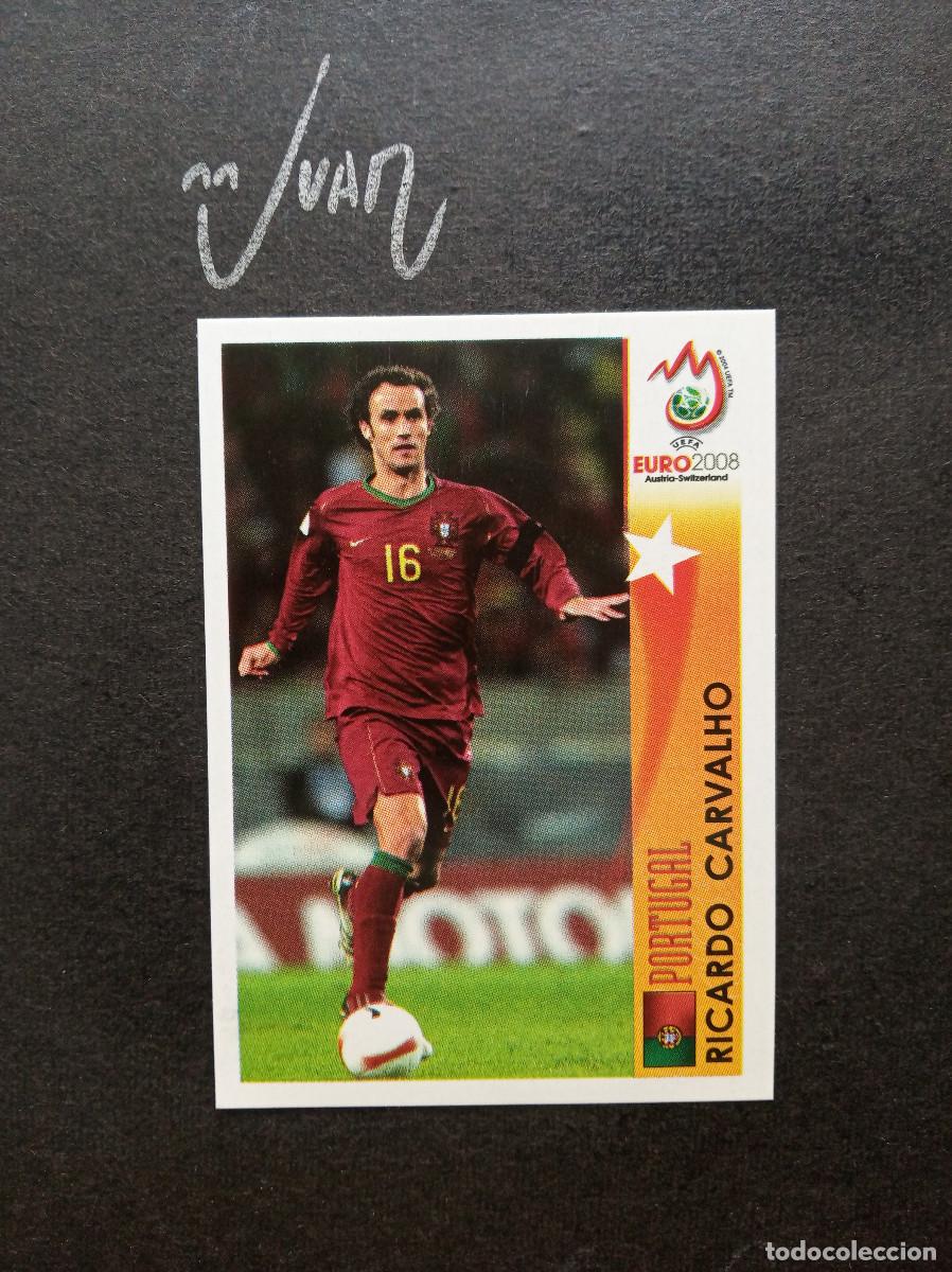 Figurine di Calcio: N&ordm; 469 RICARDO CARVALHO PORTUGAL REAL MADRID ⚽ PANINI &reg; UEFA EURO 2008 EUROCOPA 08 SIN PEGAR NUEVO