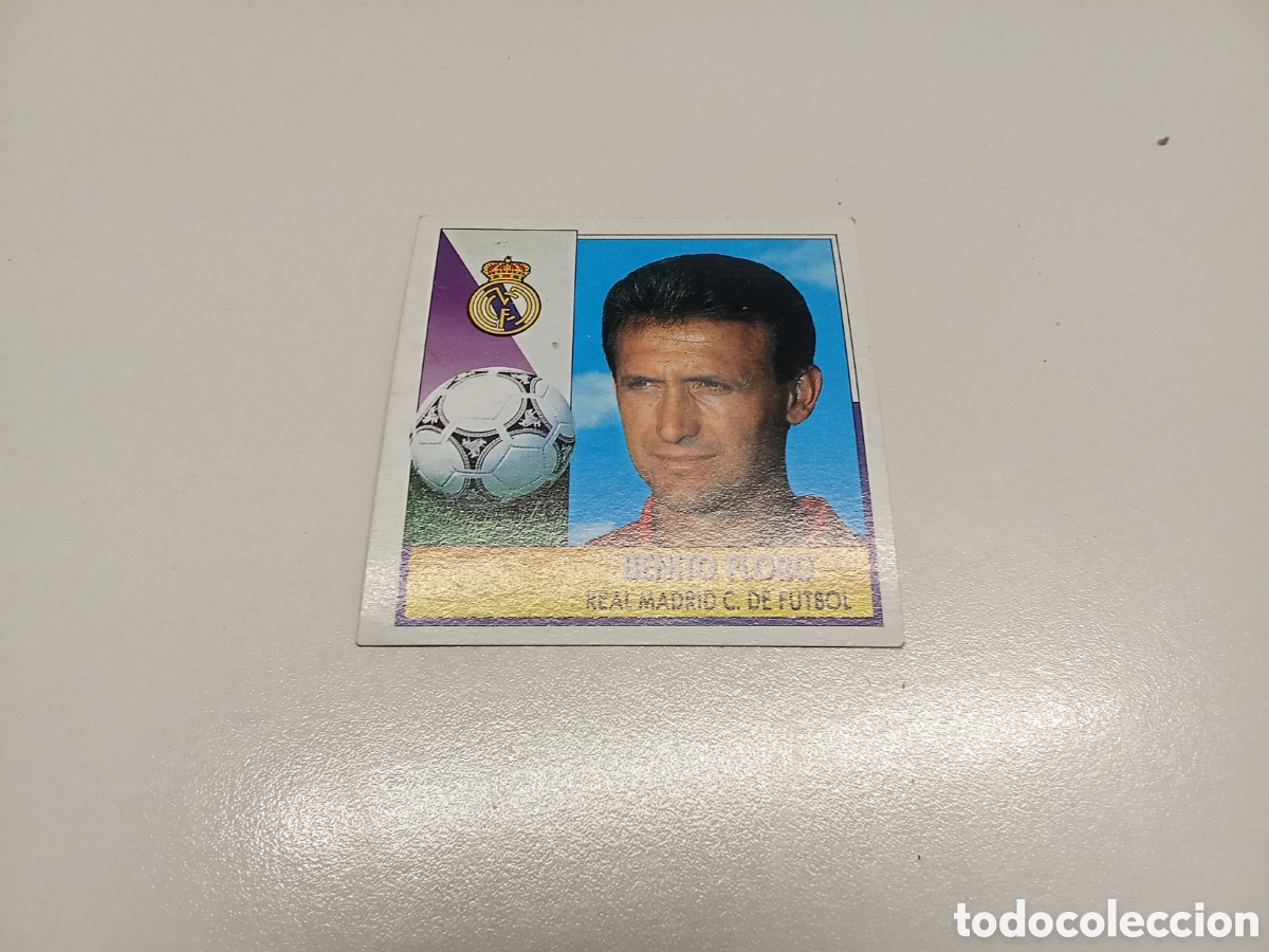 Figurine di Calcio: ENTRENADOR BENITO FLORO MADRID LIGA ESTE 92 93 DESPEGADO
