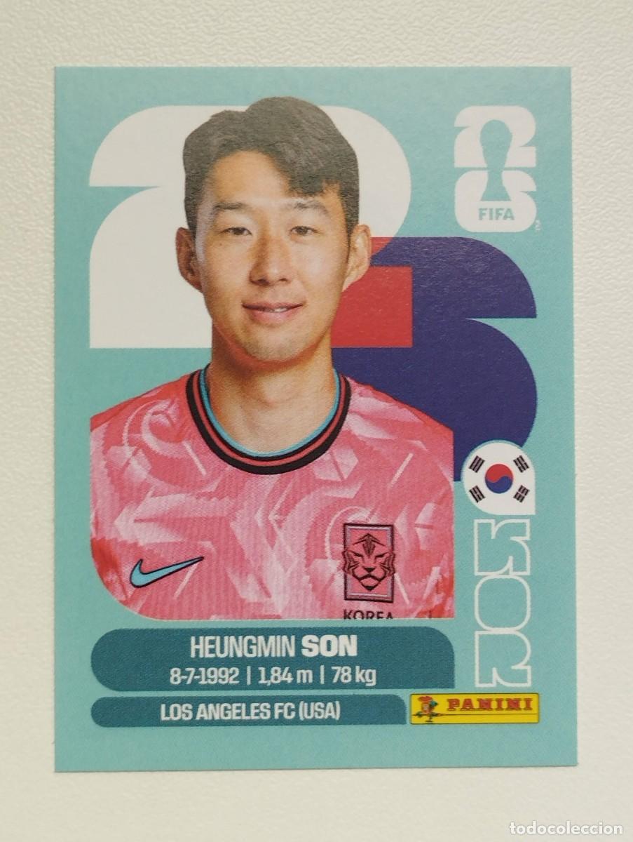 Cromos de F&uacute;tbol: CROMO STICKER WORLD CUP 2026 MUNDIAL 26 PANINI COREA DEL SUR KOR18 KOR 18 HEUNGMIN SON