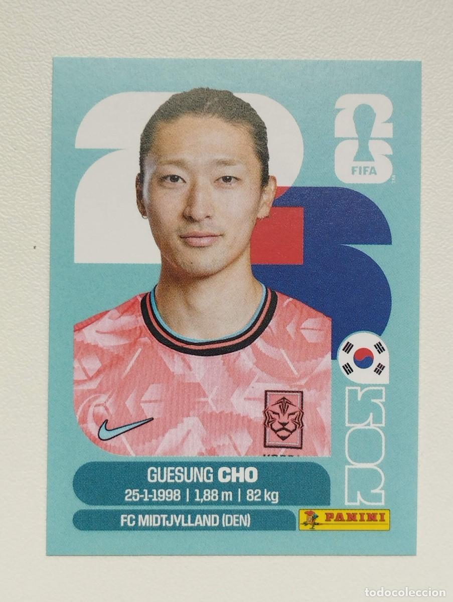 Cromos de F&uacute;tbol: CROMO STICKER WORLD CUP 2026 MUNDIAL 26 PANINI COREA DEL SUR KOR17 KOR 17 CHO