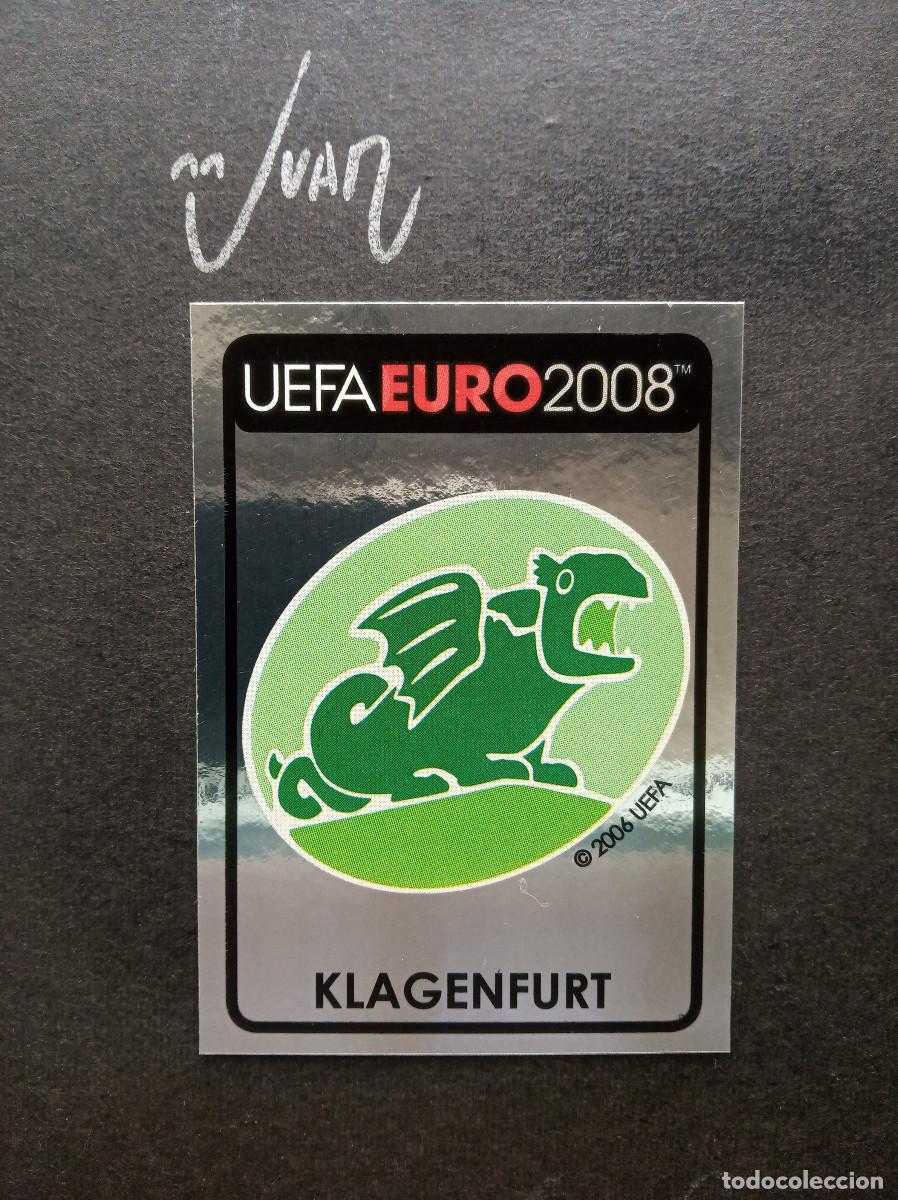 Cromos de F&uacute;tbol: N&ordm; 9 KLAGENFURT ⚽ PANINI &reg; UEFA EURO 2008 AUSTRIA SUIZA EUROCOPA 08 SIN PEGAR NUEVO
