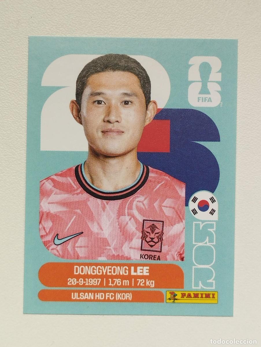 Cromos de F&uacute;tbol: CROMO STICKER WORLD CUP 2026 MUNDIAL 26 PANINI COREA DEL SUR KOR16 KOR 16 LEE