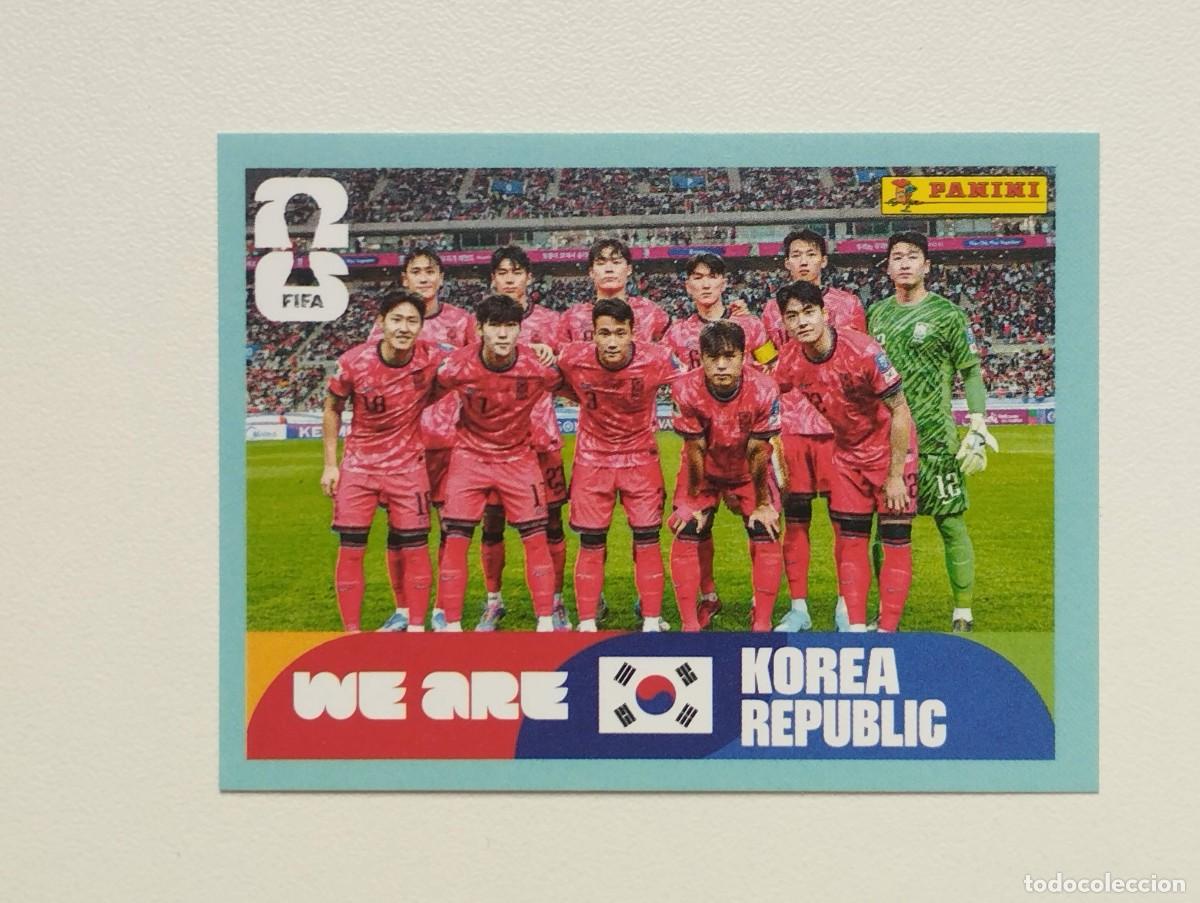 Figurine di Calcio: CROMO STICKER WORLD CUP 2026 MUNDIAL 26 PANINI COREA DEL SUR KOR13 KOR 13 ALINEACION PLANTILLA