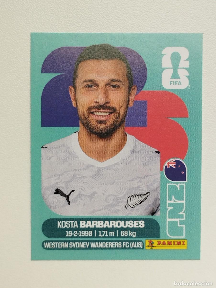 Fu&szlig;ball-Sticker: CROMO STICKER WORLD CUP 2026 MUNDIAL 26 PANINI NUEVA ZELANDA NZL20 NZL 20 BARBAROUSES