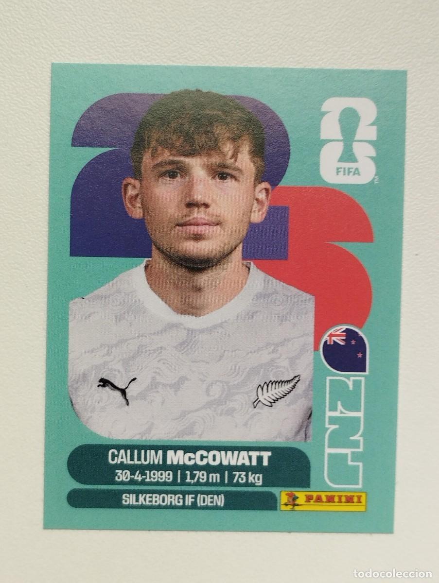 Figurine di Calcio: CROMO STICKER WORLD CUP 2026 MUNDIAL 26 PANINI NUEVA ZELANDA NZL19 NZL 19 McCOWATT