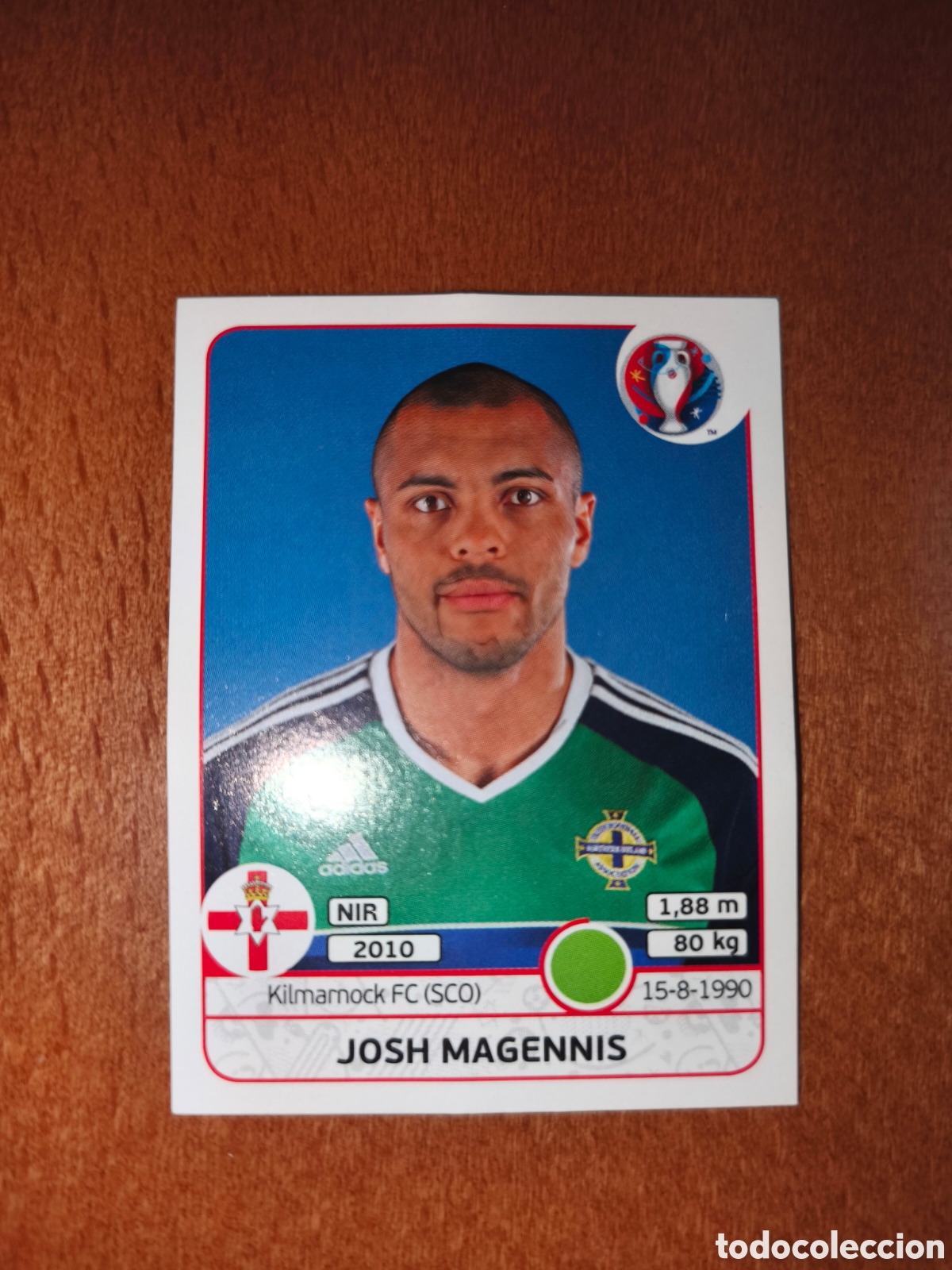 Figurine di Calcio: Josh Magennis n&deg;343 UEFA Euro 2016 Irlanda Del Norte