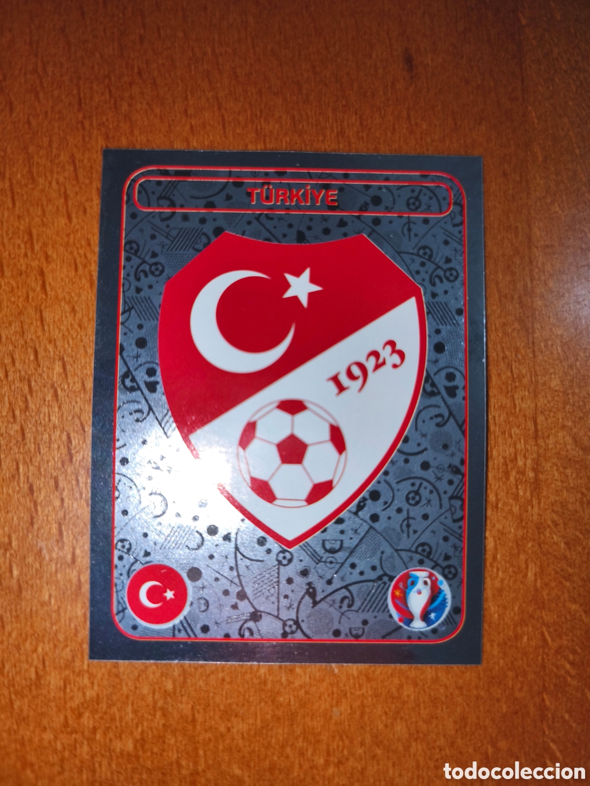 Cromos de F&uacute;tbol: Turqu&iacute;a n&deg;350 UEFA Euro 2016 Francia