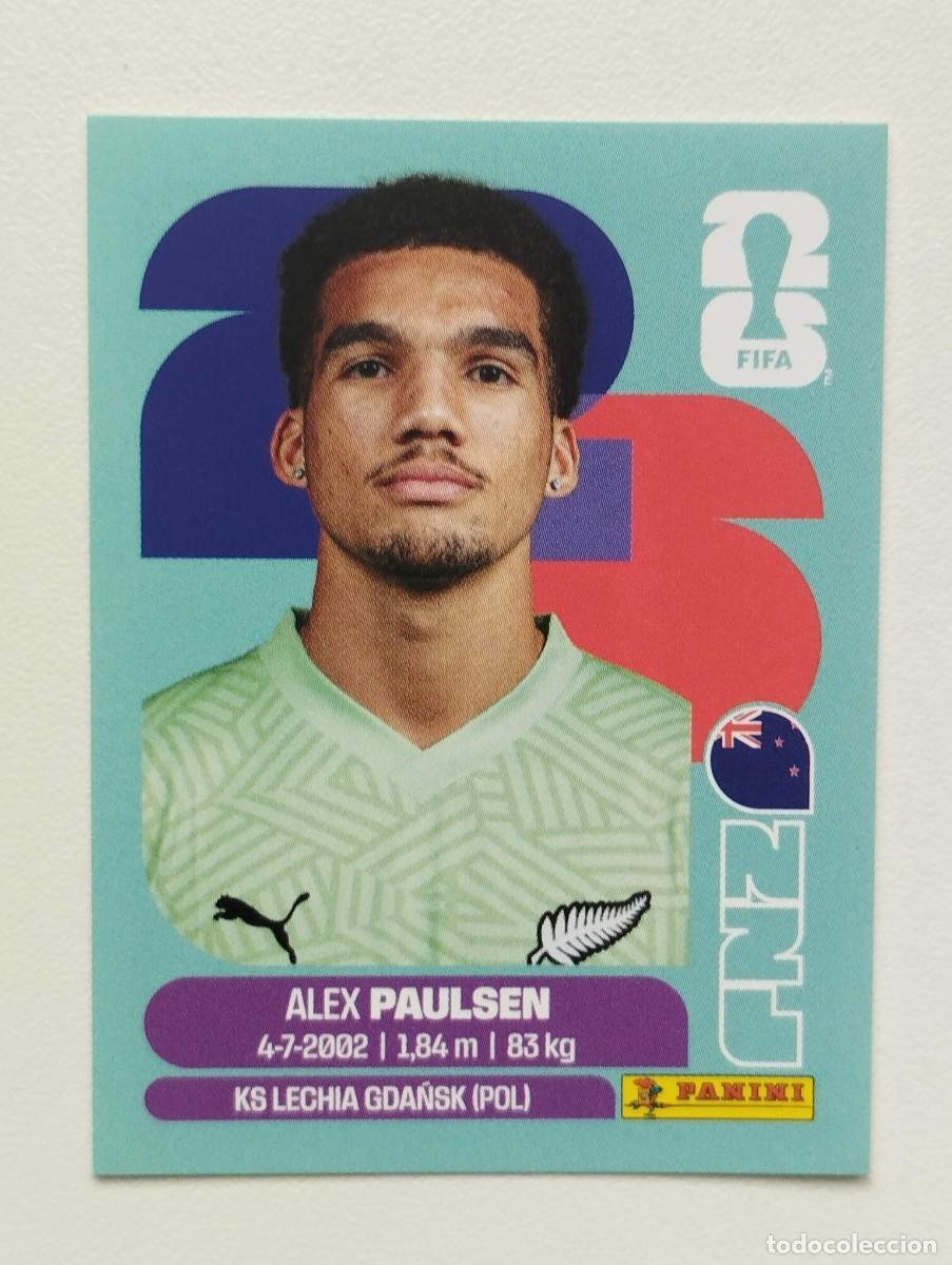 Cromos de F&uacute;tbol: CROMO STICKER WORLD CUP 2026 MUNDIAL 26 PANINI NUEVA ZELANDA NZL3 NZL 3 ALEX PAULSEN
