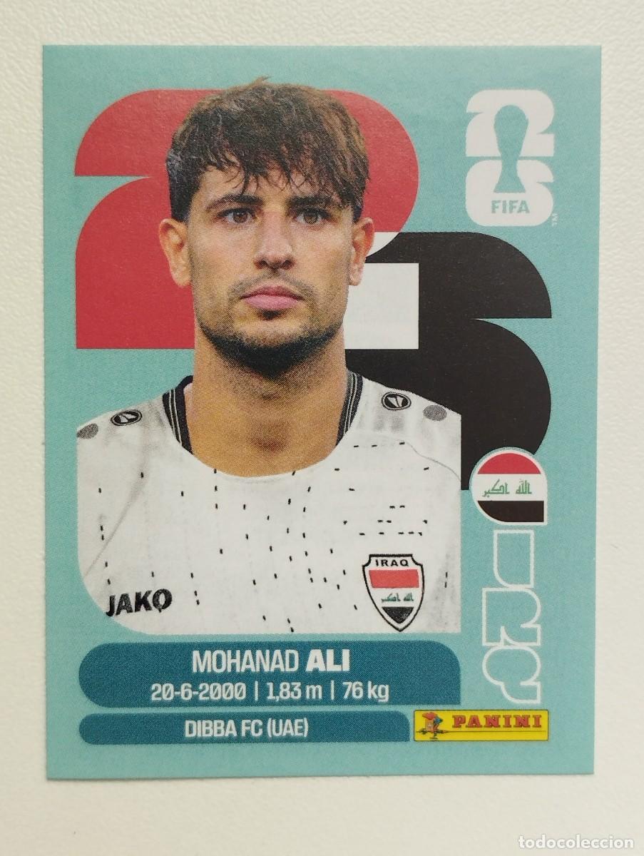 Cromos de F&uacute;tbol: CROMO STICKER WORLD CUP 2026 MUNDIAL 26 PANINI IRAQ IRQ20 IRQ 20 MOHANAD ALI