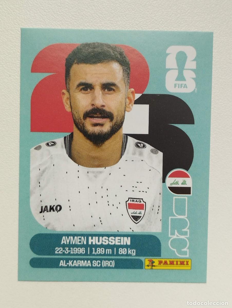 Cromos de F&uacute;tbol: CROMO STICKER WORLD CUP 2026 MUNDIAL 26 PANINI IRAQ IRQ19 IRQ 19 AYMEN HUSSEIN