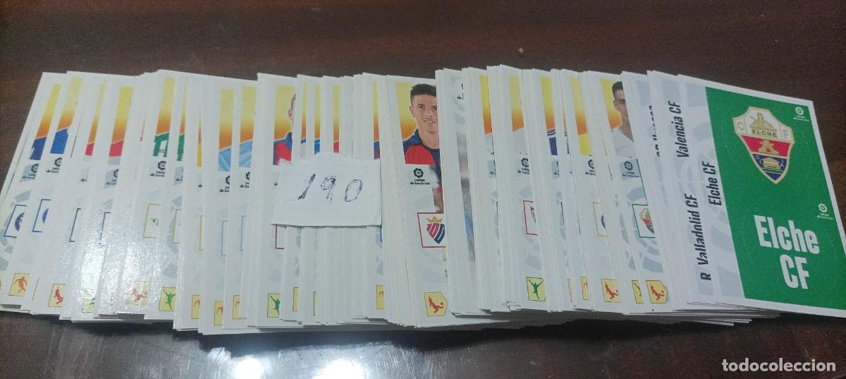 Cromos de F&uacute;tbol: lote de 190 cromos distintos liga este 2020 2021 20 - 21