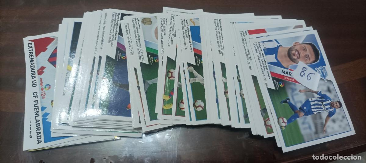 Cromos de F&uacute;tbol: lote de 86 cromos distintos liga este 2019 2020 19 - 20