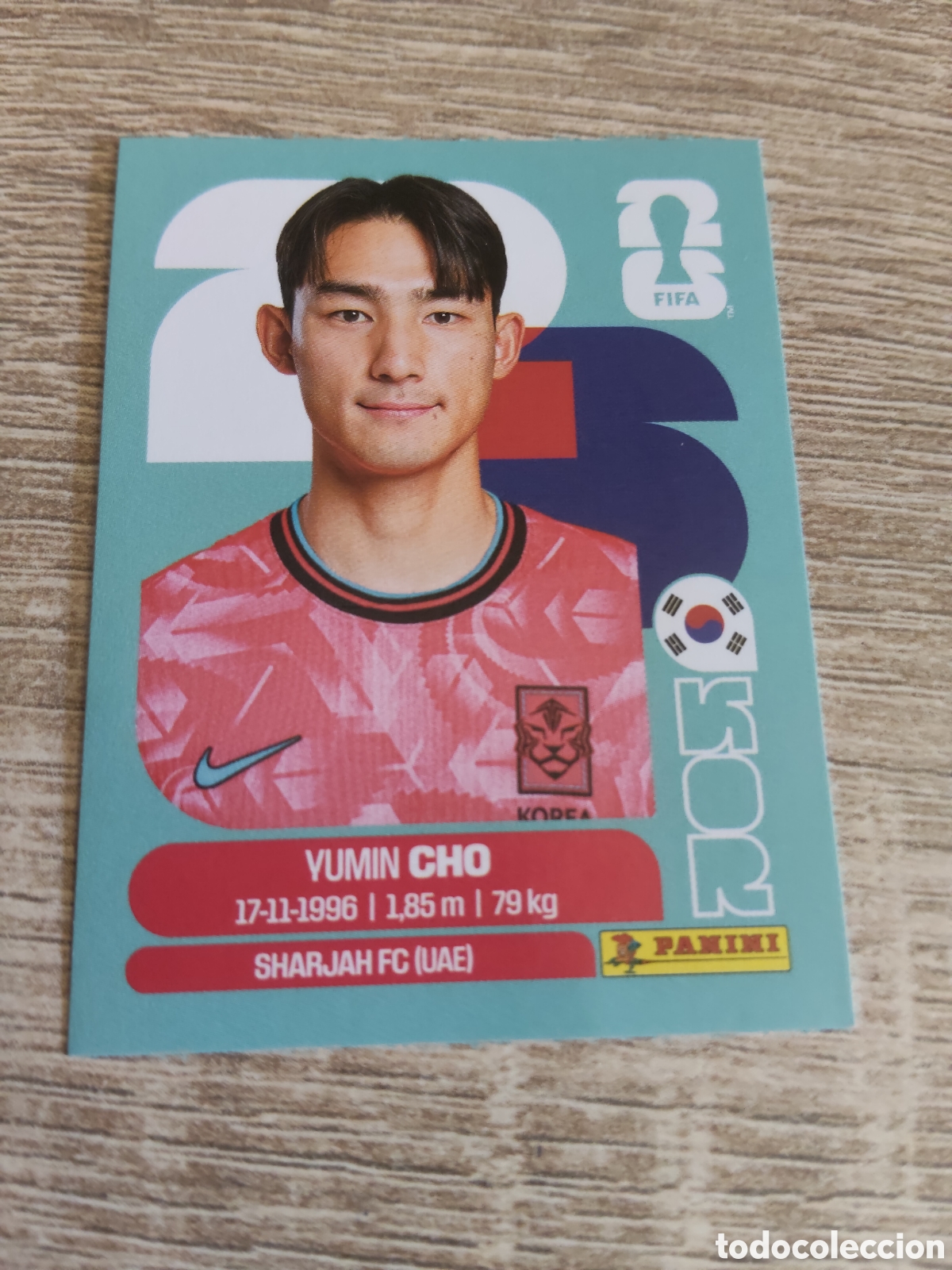 Football Stickers: Panini mundial 2026 Kor 5 Yumin Cho Corea del Sur