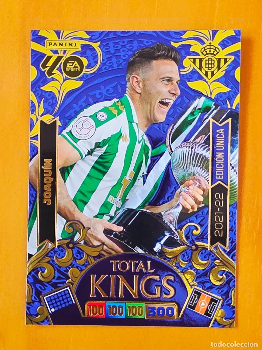 Football Stickers: 2021-22 Joaqu&iacute;n, Real Betis, Total Kings Edici&oacute;n &Uacute;nica, Panini Adrenalyn XL Liga 2025 2026 25 26