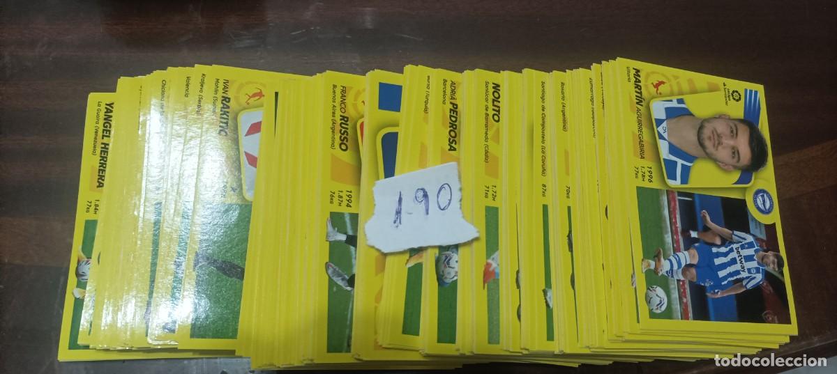 Figurine di Calcio: lote de 190 cromos distintos liga este 2021 2022 21 - 22