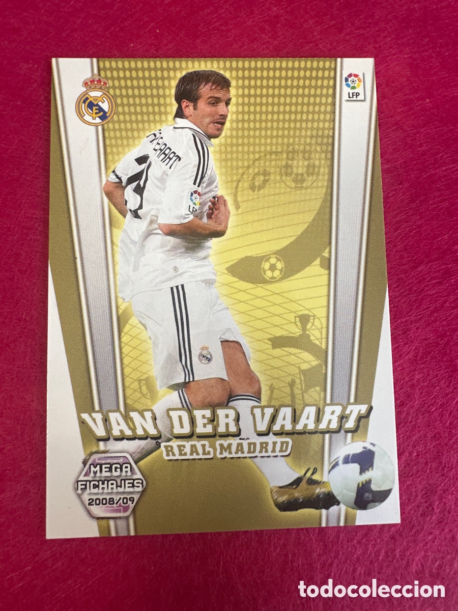 Cromos de Futebol: 504 VAN DER VAART (R.MADRID) MEGAFICHAJES MEGACRACKS 2008-2009 08 09 PANINI TRADING CARD
