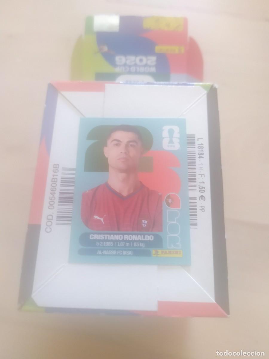 Cromos de F&uacute;tbol: CRISTIANO RONALDO MUNDIAL USA CANAD&Aacute; 2026
