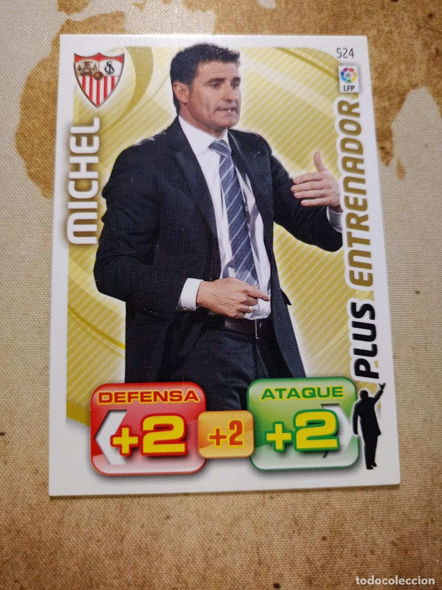 Cromos de F&uacute;tbol: Plus entrenador 524 MICHEL Adrenalyn 2011-12