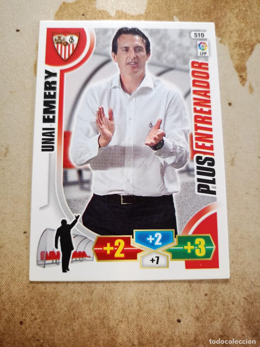 Cromos de F&uacute;tbol: Plus Entrenador 510 UNAI EMERY Adrenalyn 2013-14