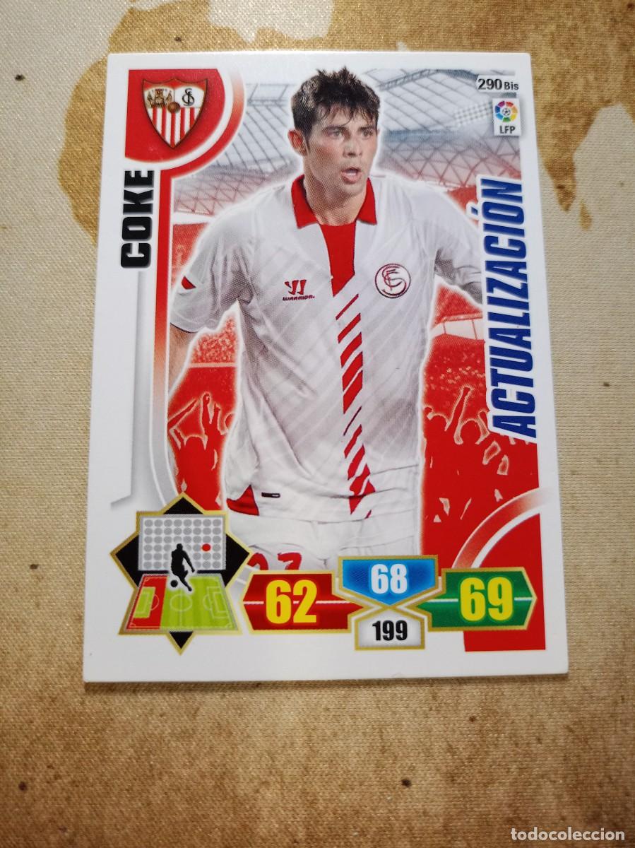 Cromos de F&uacute;tbol: Sevilla 290 bis COKE Adrenalyn 2013-14