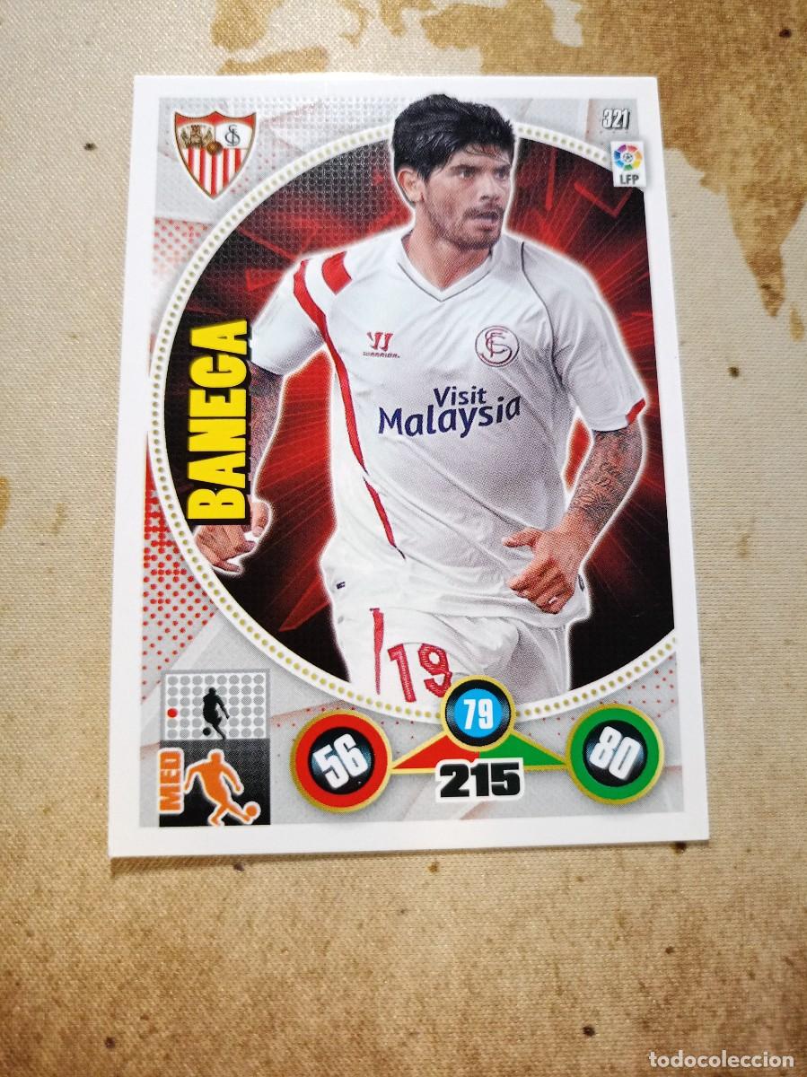 Cromos de F&uacute;tbol: Sevilla 321 BANEGA Adrenalyn 2014-15