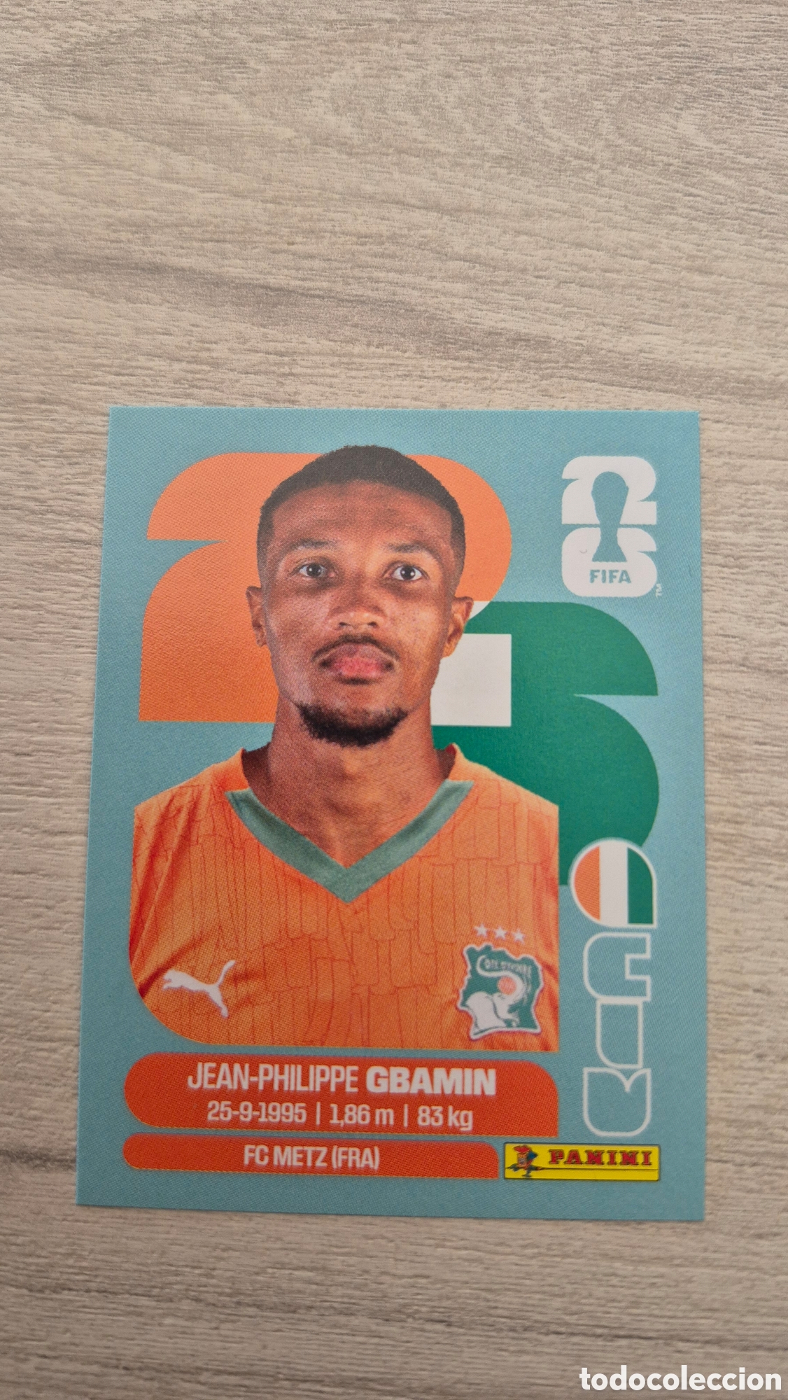 Cromos de F&uacute;tbol: CIV14 Gbamin FIFA World Cup 2026