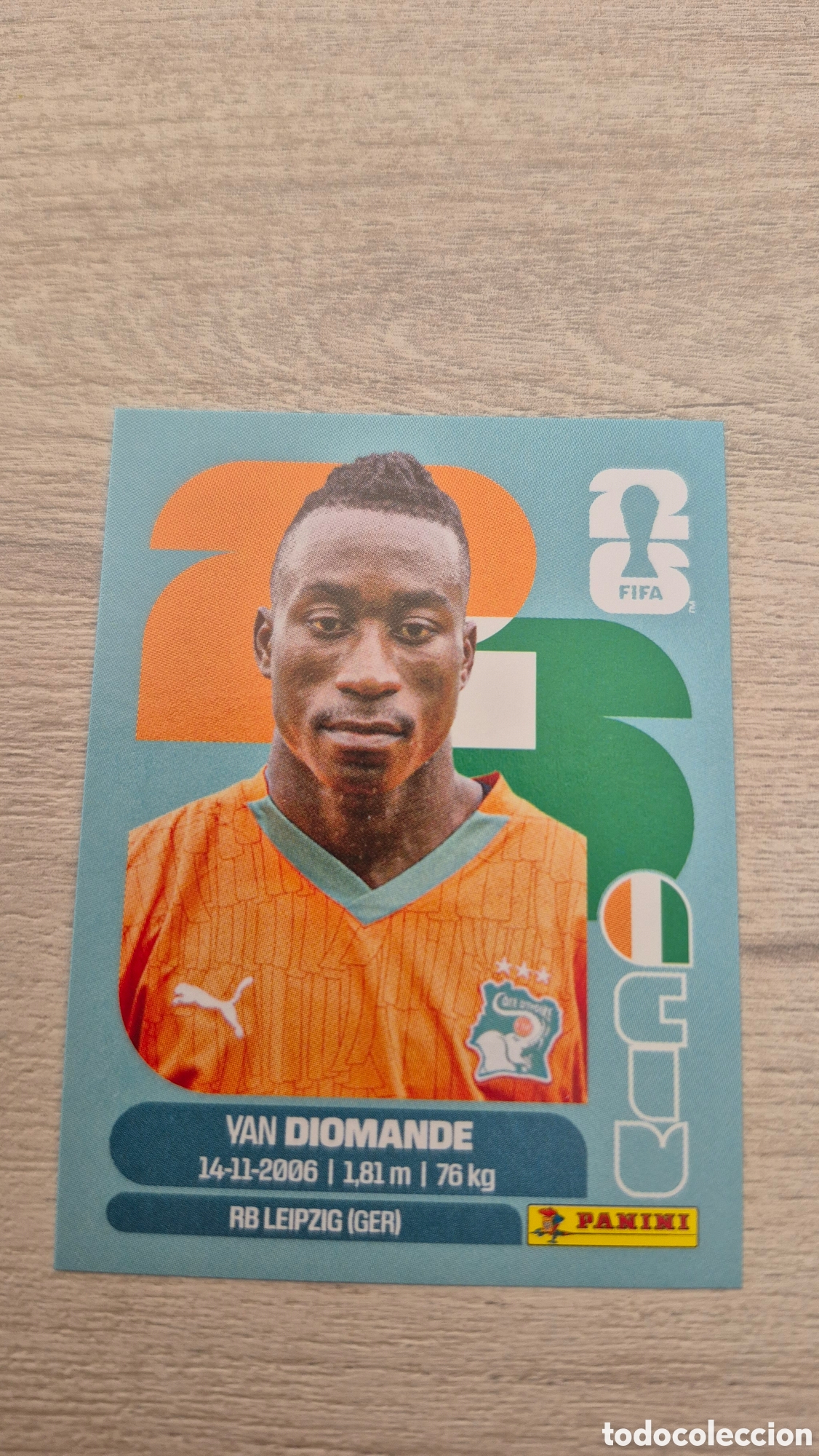 Fu&szlig;ball-Sticker: CIV18 Diomande FIFA World Cup 2026