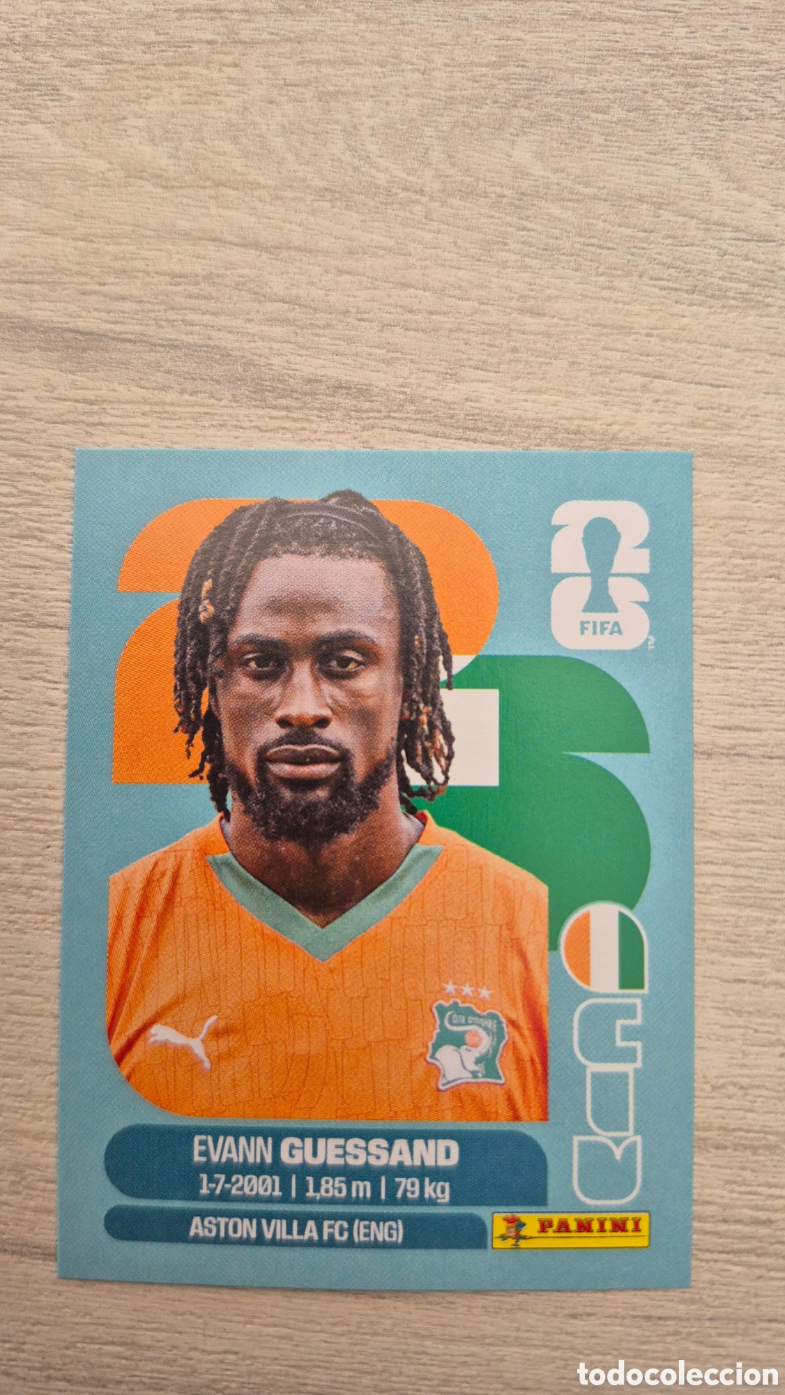 Cromos de F&uacute;tbol: CIV19 Guessand FIFA World Cup 2026