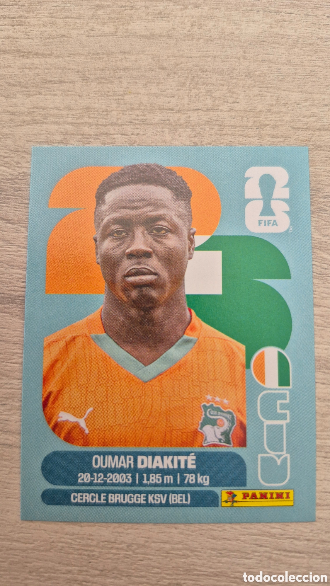 Cromos de F&uacute;tbol: CIV20 Diakite FIFA World Cup 2026