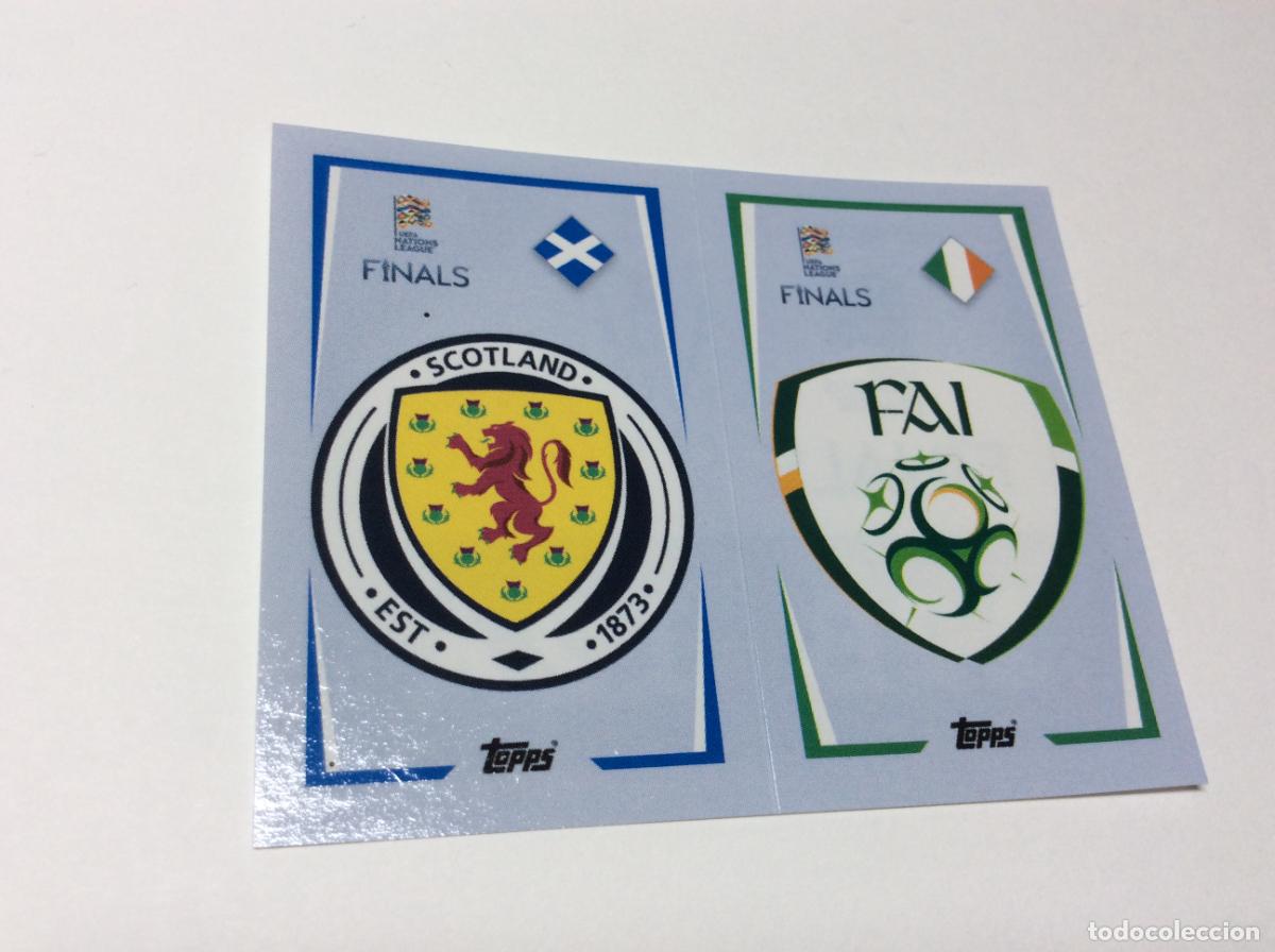 Cromos de Futebol: 12 Cromo Sticker The Road to UEFA Nations League Finals 2022 2023 22 23 Topps