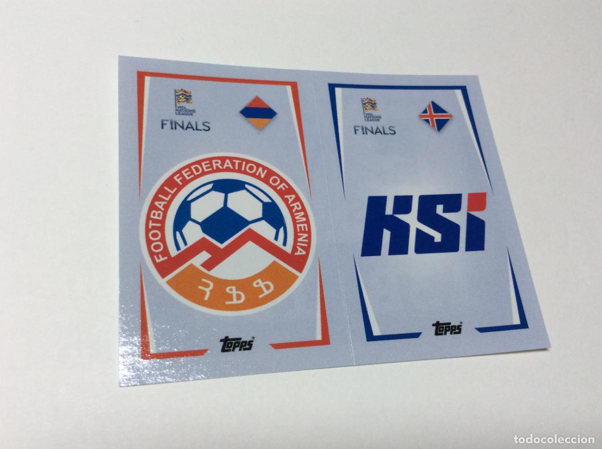 Cromos de Futebol: 13 Cromo Sticker The Road to UEFA Nations League Finals 2022 2023 22 23 Topps