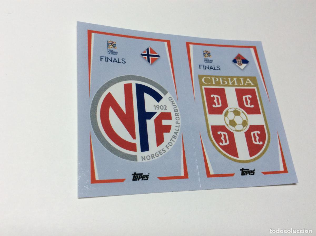 Cromos de Futebol: 18 Cromo Sticker The Road to UEFA Nations League Finals 2022 2023 22 23 Topps