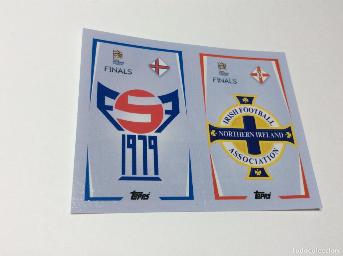 Cromos de F&uacute;tbol: 21 Cromo Sticker The Road to UEFA Nations League Finals 2022 2023 22 23 Topps