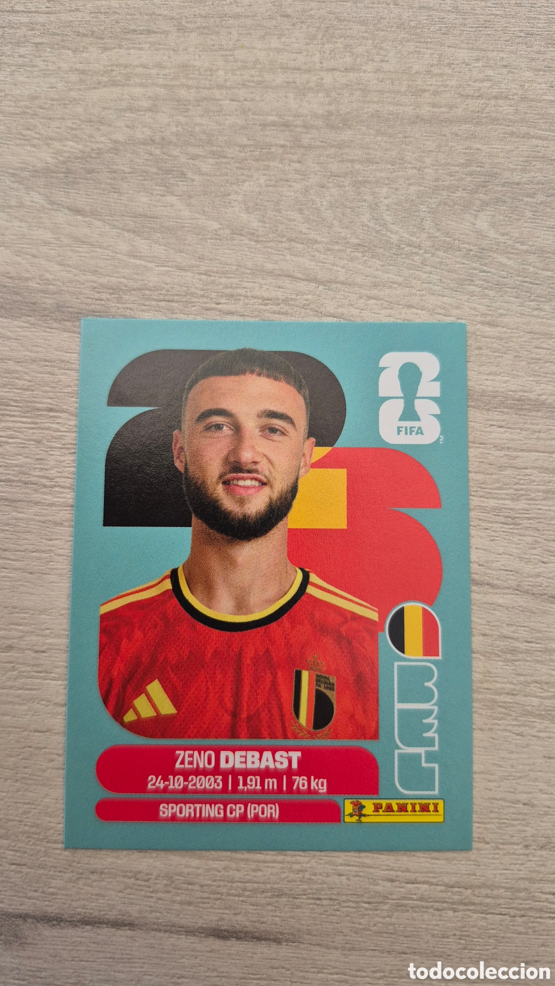 Cromos de F&uacute;tbol: BEL5 Debast FIFA World Cup 2026