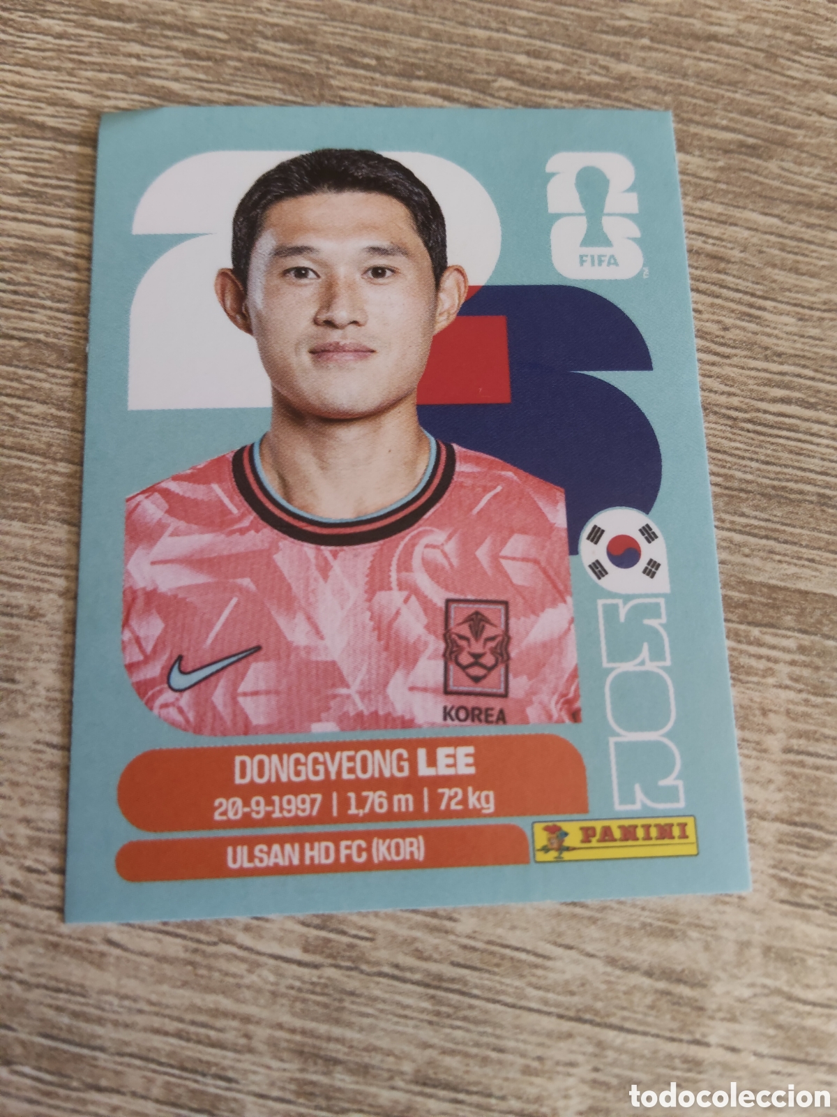 Cromos de F&uacute;tbol: Panini mundial 2026 Kor 16 Donggyeong Lee Corea del Sur