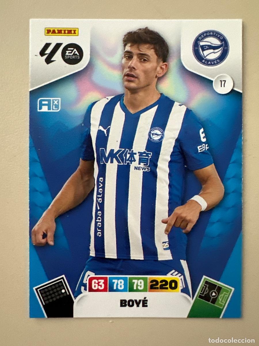 Cromos de F&uacute;tbol: 17 Lucas Boy&eacute;, Deportivo Alav&eacute;s, Panini Adrenalyn XL La Liga 2025 2026 25 26
