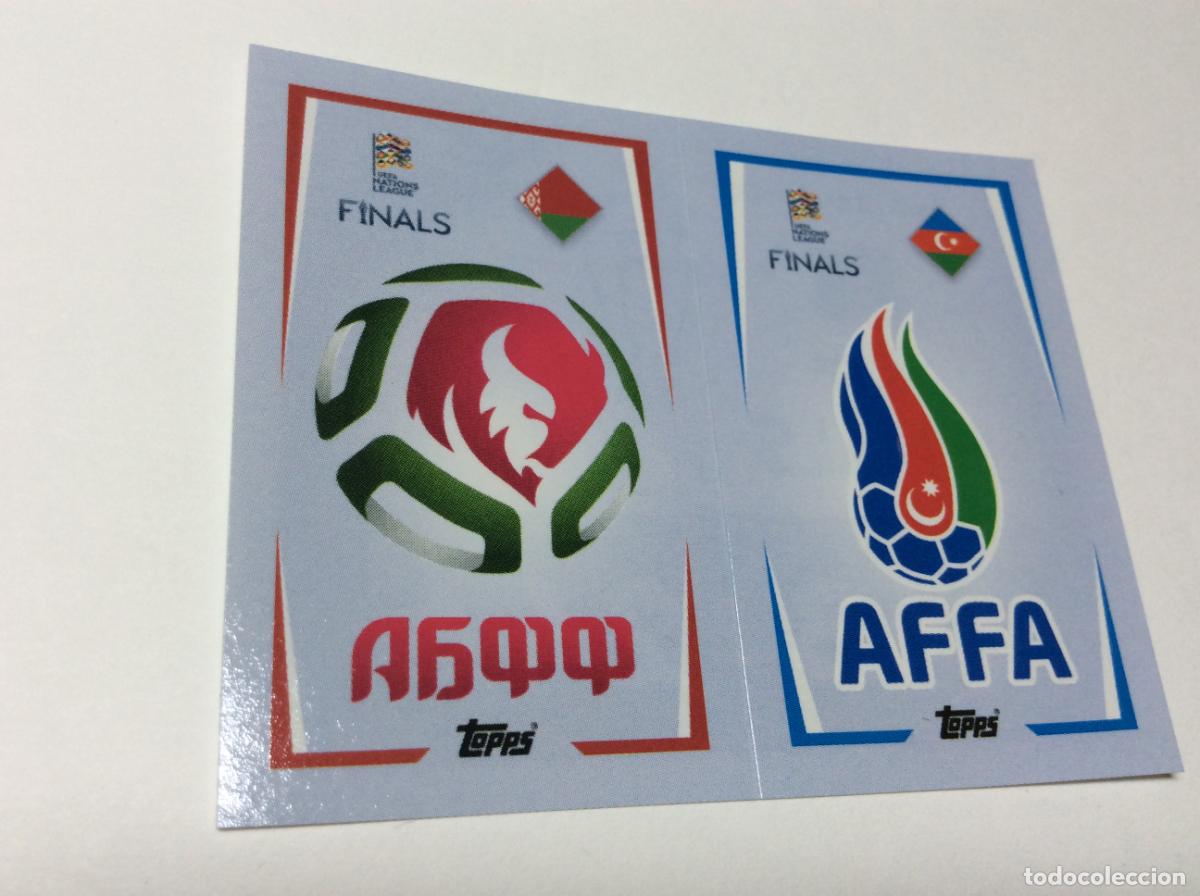 Cromos de F&uacute;tbol: 24 Cromo Sticker The Road to UEFA Nations League Finals 2022 2023 22 23 Topps