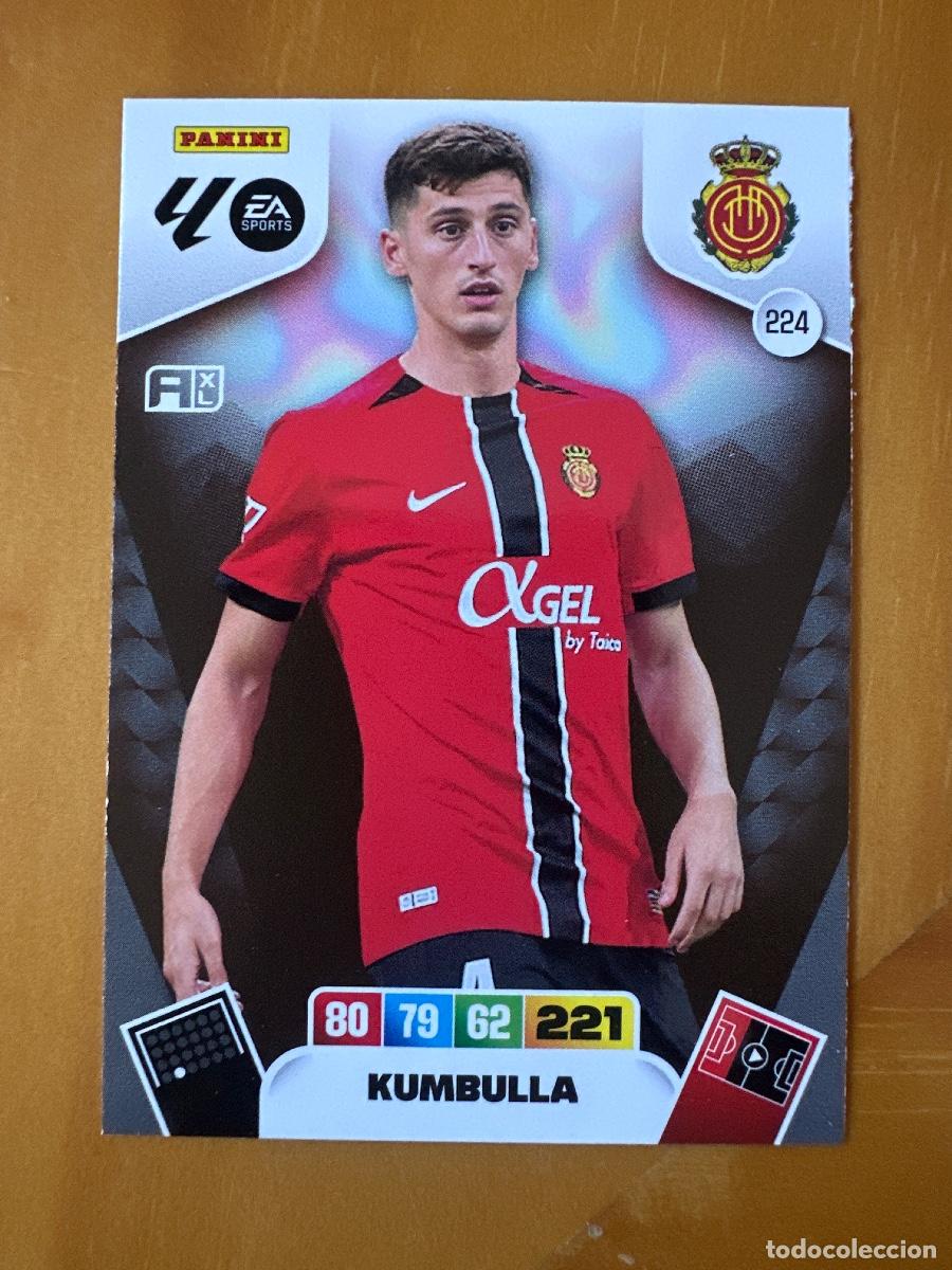 Cromos de F&uacute;tbol: 224 Marash Kumbulla, RCD Mallorca, Panini Adrenalyn XL La Liga 2025 2026 25 26