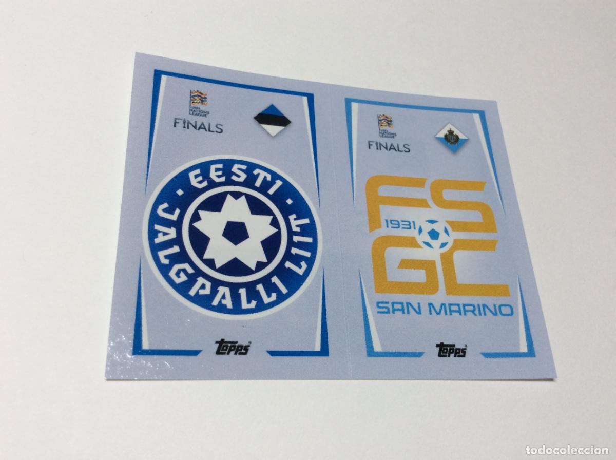 Cromos de F&uacute;tbol: 30 Cromo Sticker The Road to UEFA Nations League Finals 2022 2023 22 23 Topps
