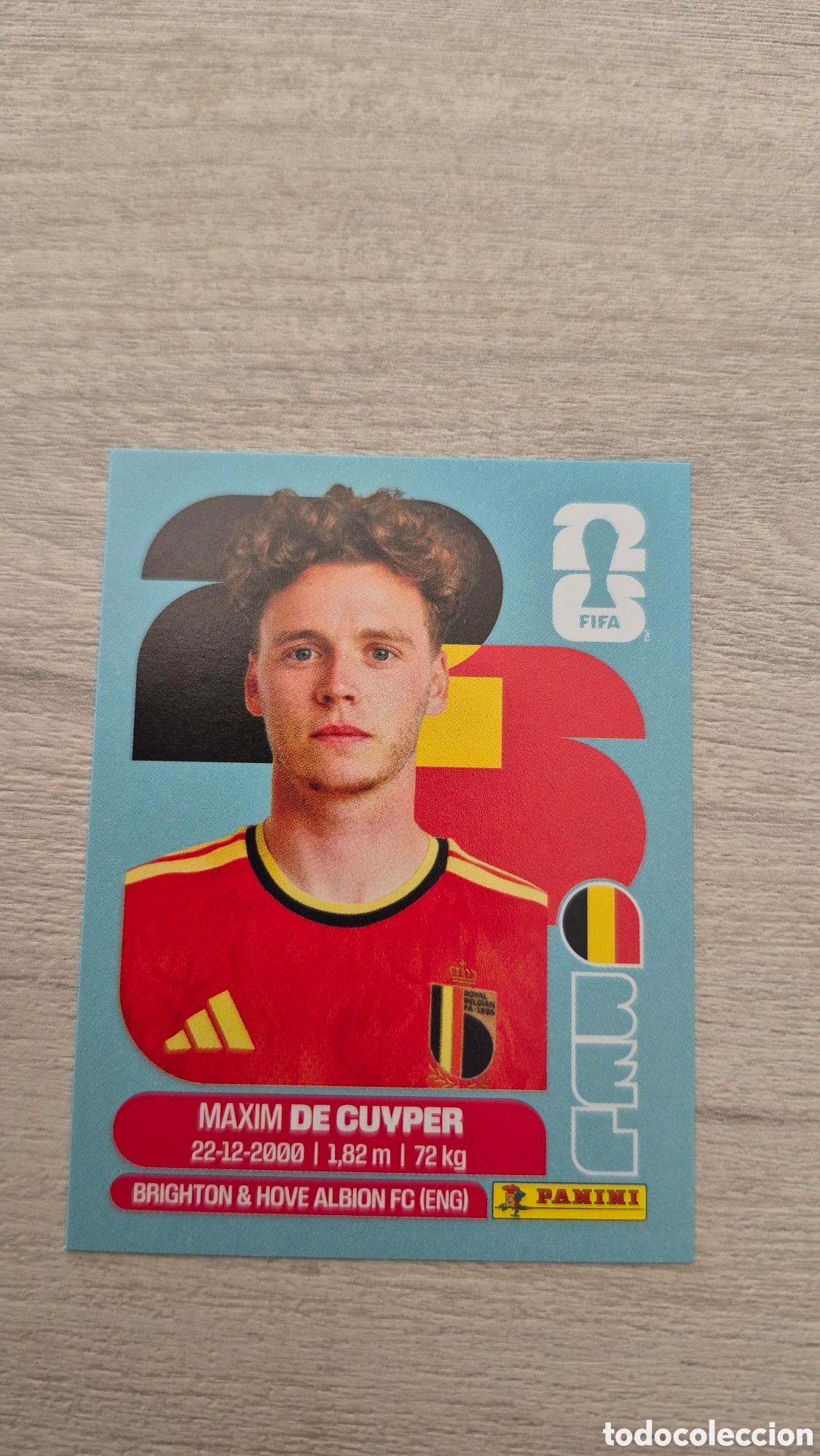 Cromos de F&uacute;tbol: BEL7 De Cuyper FIFA World Cup 2026