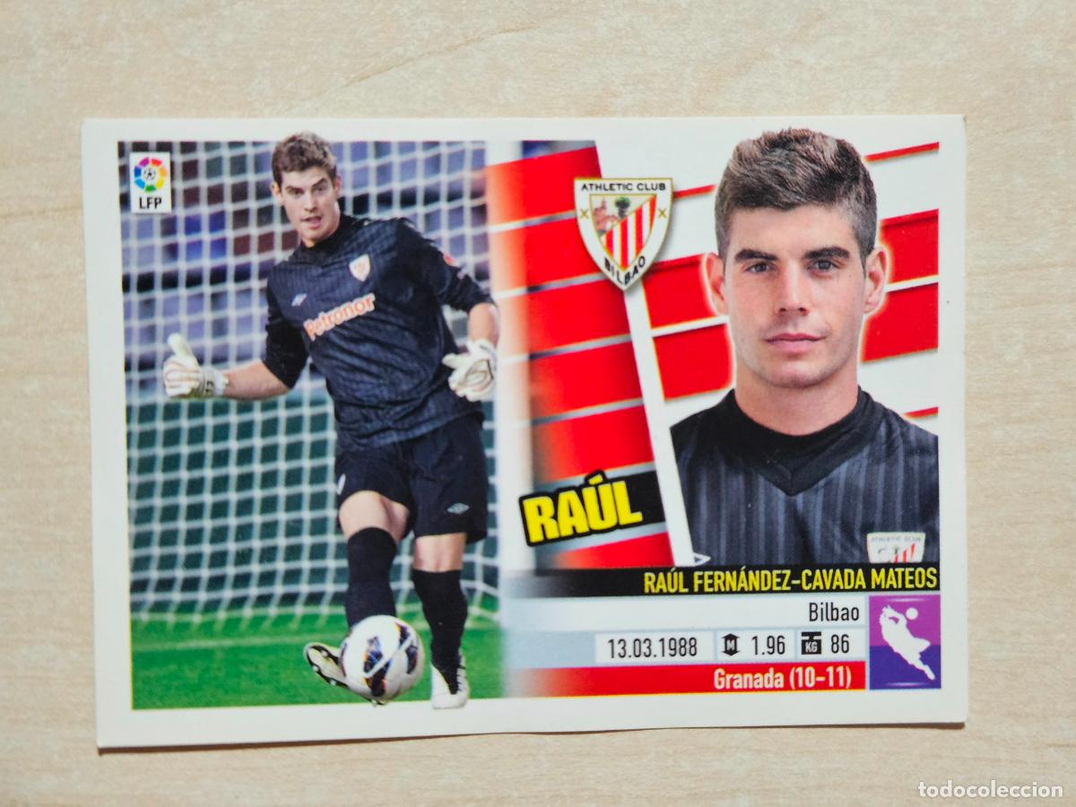 Cromos de F&uacute;tbol: CROMO N&ordm; 2 RAUL - ESTE 2013 14 - 13 14 - CROMO SIN PEGAR - ATHLETIC DE BILBAO