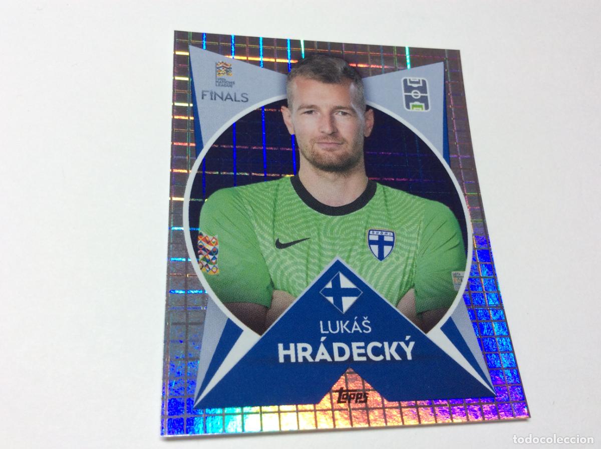 Cromos de F&uacute;tbol: 32 Luk&aacute;&scaron; Hr&aacute;deck&yacute; Cromo Sticker The Road to UEFA Nations League Finals 2022 2023 22 23 Topps