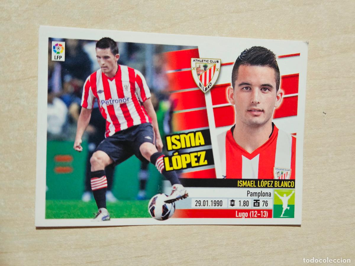 Cromos de F&uacute;tbol: CROMO N&ordm; 14B ISMA LOPEZ - ESTE 2013 14 - 13 14 - CROMO SIN PEGAR - ATHLETIC DE BILBAO