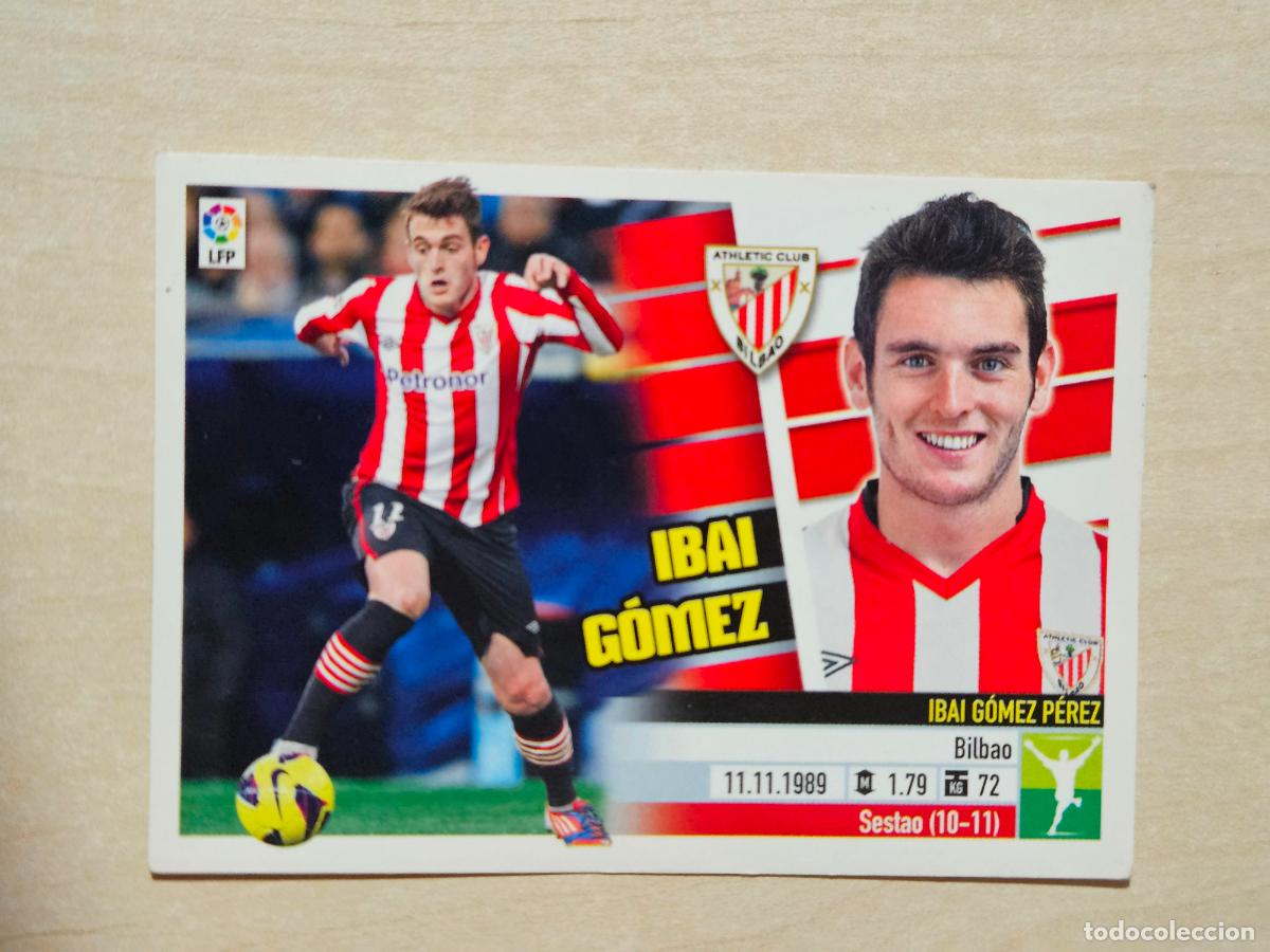 Cromos de F&uacute;tbol: CROMO N&ordm; 15 IBAI GOMEZ - ESTE 2013 14 - 13 14 - CROMO SIN PEGAR - ATHLETIC DE BILBAO