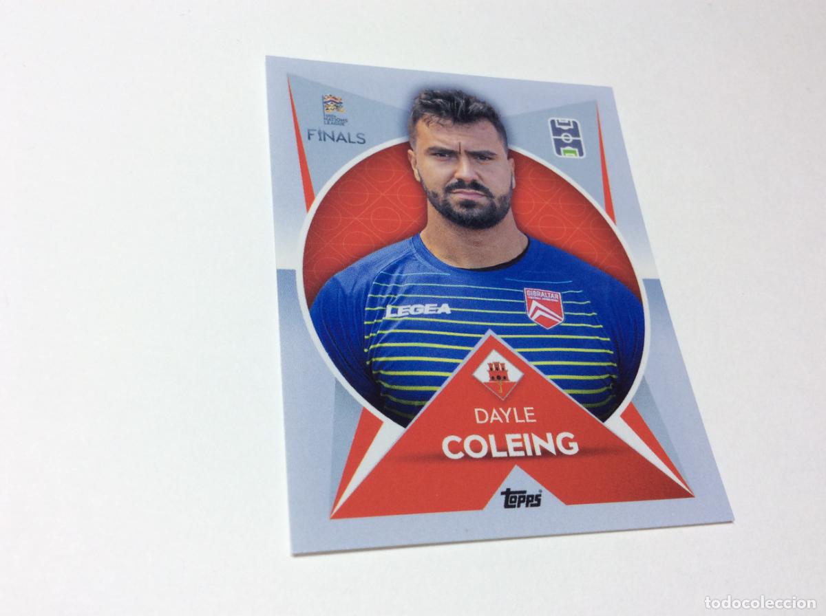 Cartes &agrave; collectionner de Football: 43 Dayle Coleing Cromo Sticker The Road to UEFA Nations League Finals 2022 2023 22 23 Topps
