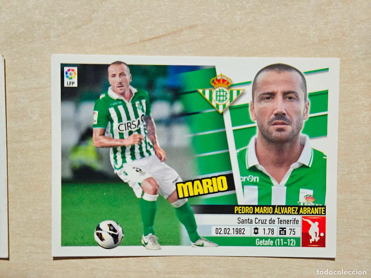 Fu&szlig;ball-Sticker: CROMO N&ordm; 6A MARIO - ESTE 2013 14 - 13 14 - CROMO SIN PEGAR - REAL BETIS